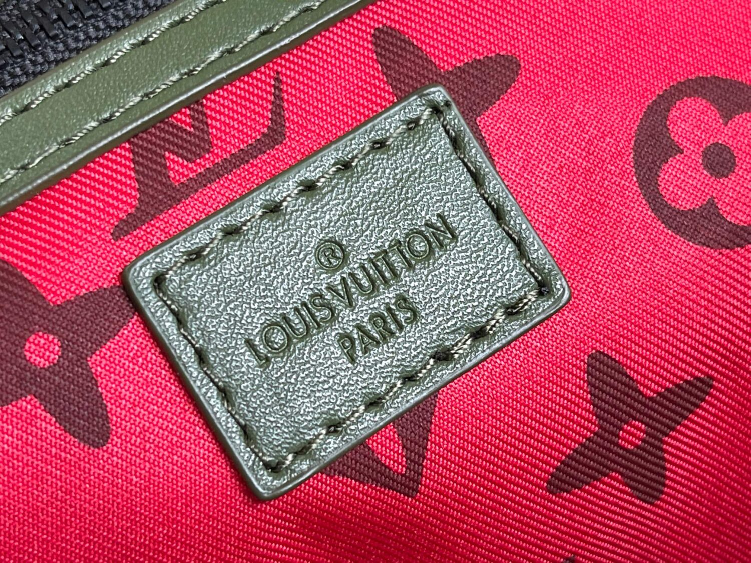 6 Louis Vuitton Keepall size 45 travel bag, style numbers 23962 and 23963, dyed in a pastel hue reminiscent of the rising sun.