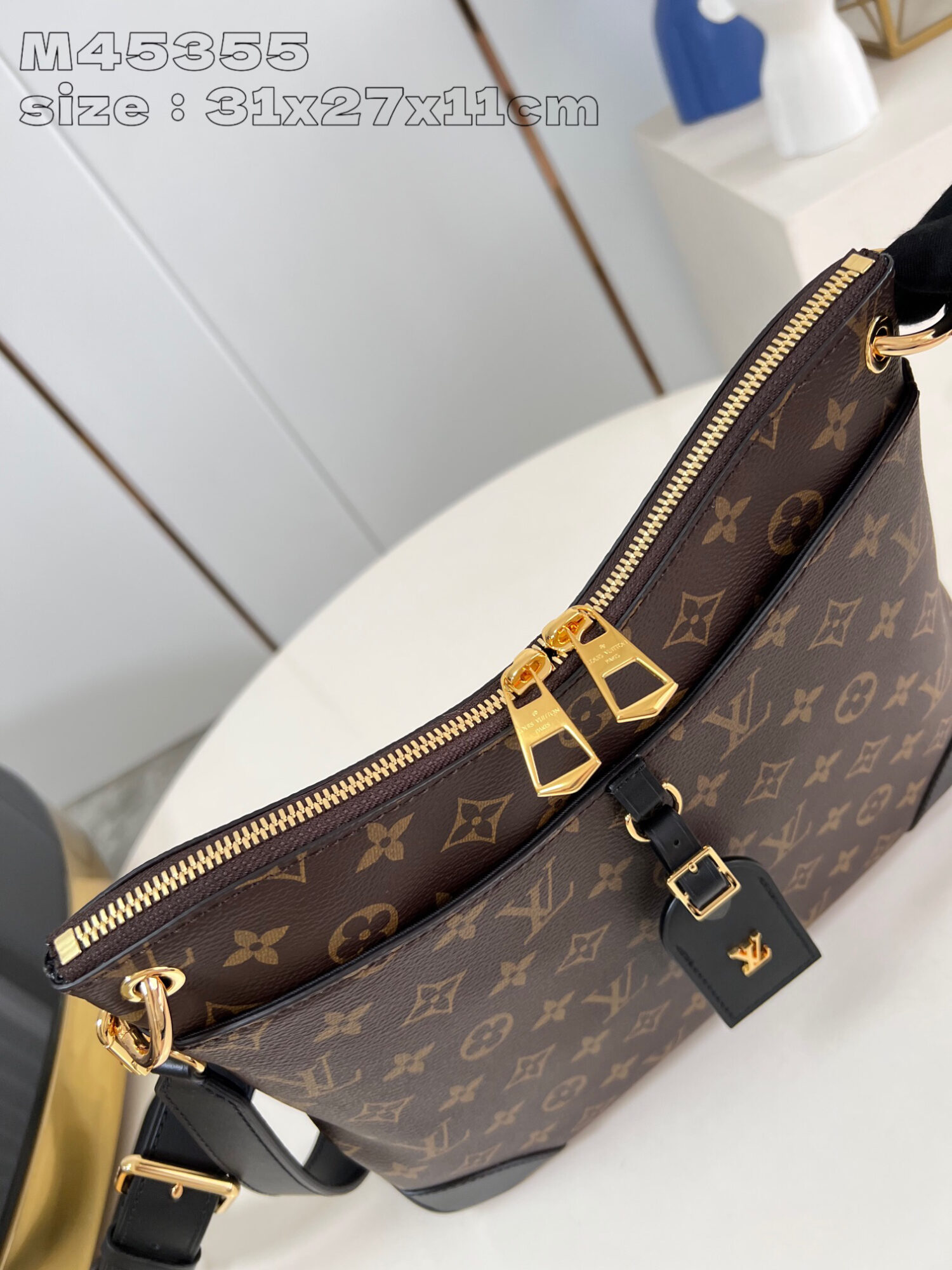 6 Louis Vuitton M45355 Introducing the new Odeon small handbag, which combines elegant style with practicality.