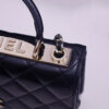 7 Chanel 25s handle with diamond embellishment