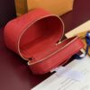 7 Louis Vuitton M25855 Red Small! New Season NICE NANO Bag with Grain Texture. This Nice Nano bag features a grained finish.