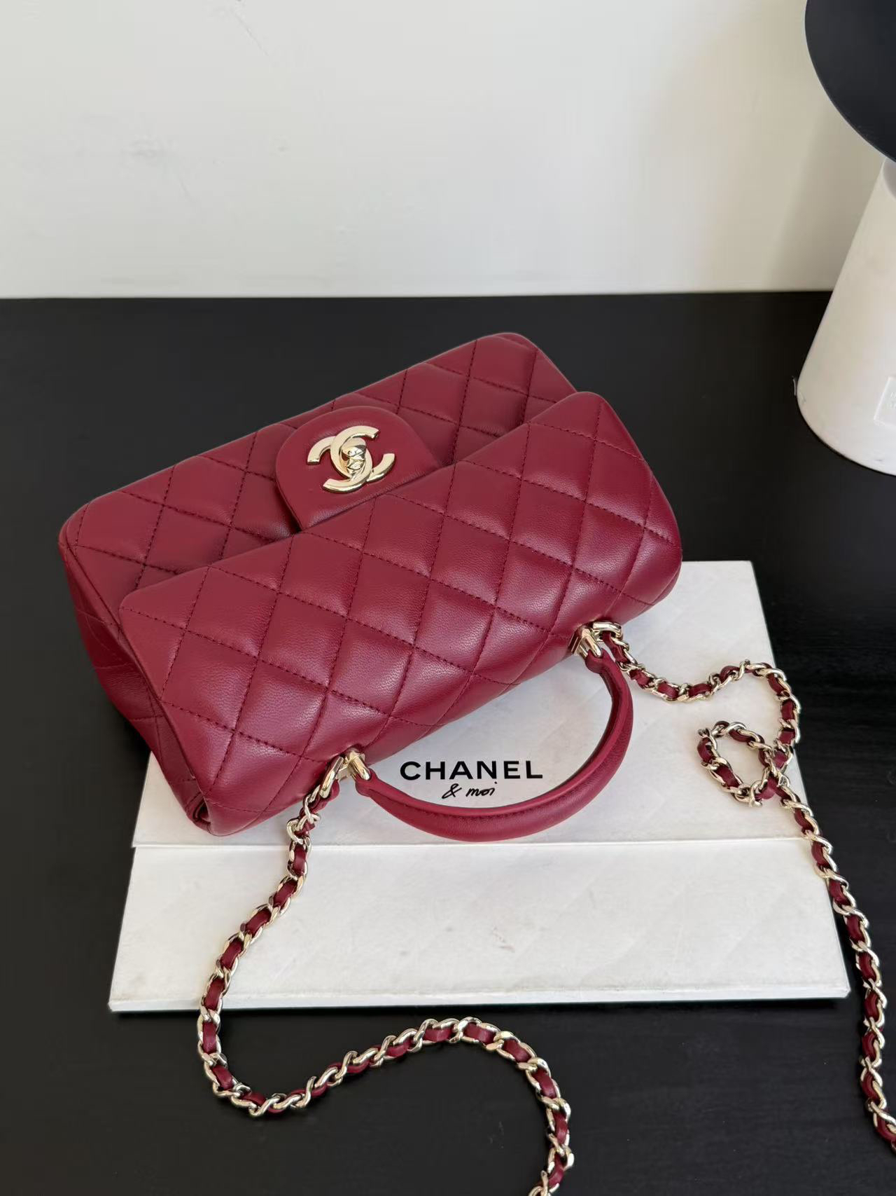 Ohanel mini CF in fuchsia