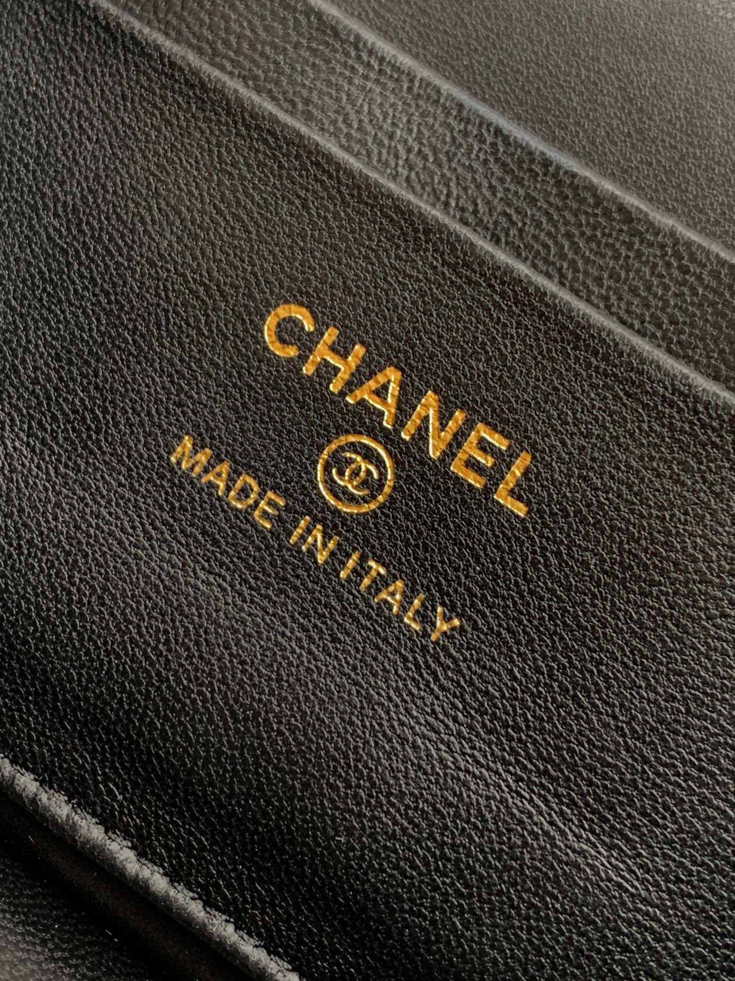 8 OHANEL 25k Black Velvet Diamond-Studded Crescent Bag