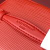 8 Louis Vuitton M25855 Red Small! New Season NICE NANO Bag with Grain Texture. This Nice Nano bag features a grained finish.