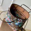 8 Louis Vuitton M28918 This Neverfull medium handbag is from the Monogram Eden collection.