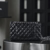8 Classic Flap, Medium, Black and Silver, Authenticated Version 👜