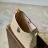 8 Louis Vuitton M27459 Off-white All Around small handbag from the Mahina series.