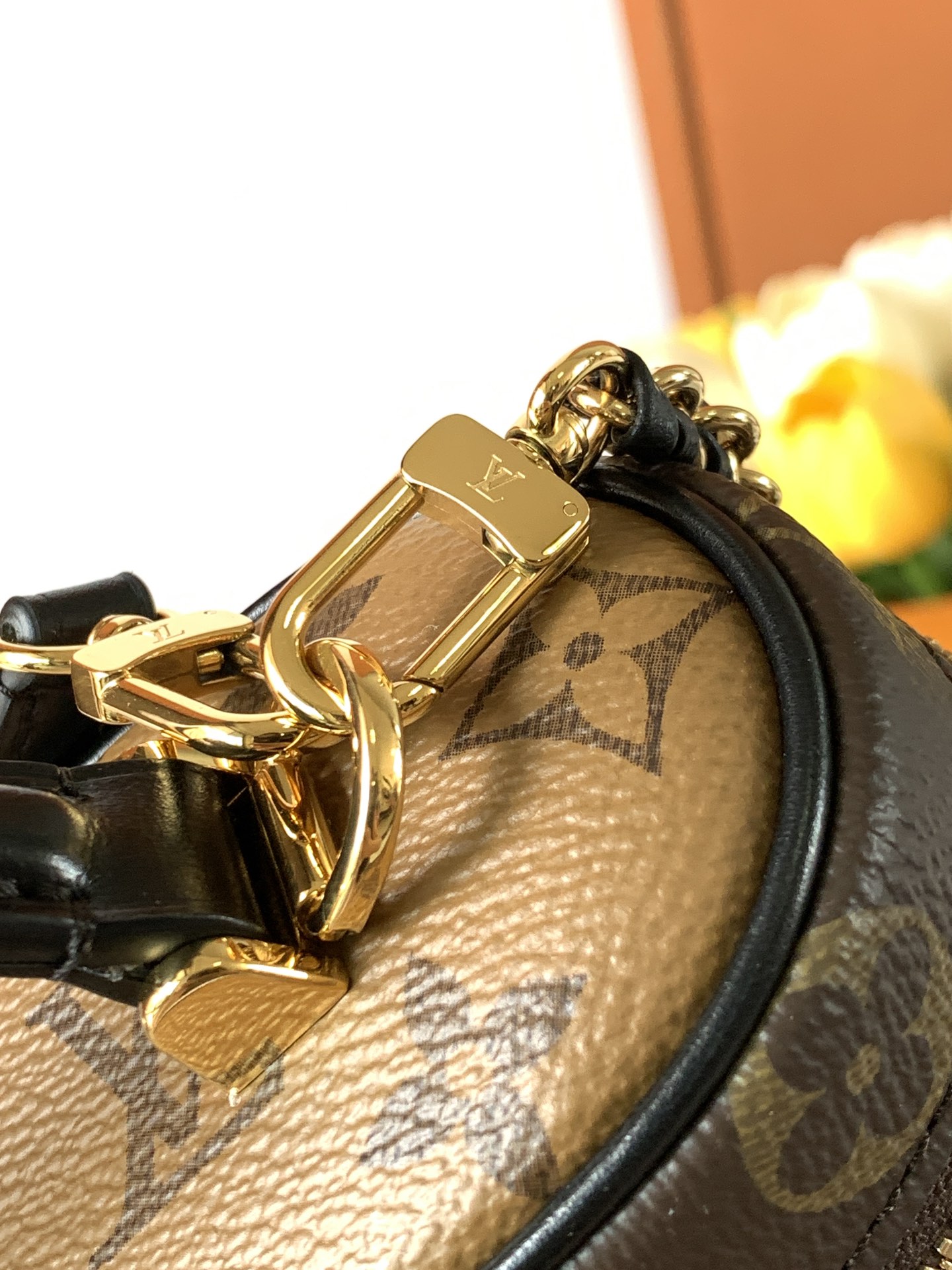 8 Louis Vuitton New Vanity Chain Pouch Handbag