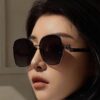 a6931f8033a89a121ed549564.jpg New CHANEL Square Sunglasses with Pearl Accents and Metallic Bridge