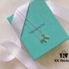 692fd56999f2d84055c8a6ce Original Design Counter Small Smooth Bow Necklace ✨Tiffany & Co. Official Website ✨✨ German Imported 925 Sterling Silver Vacuum Plated with Pt950 Platinum, Comparable to Counter Quality