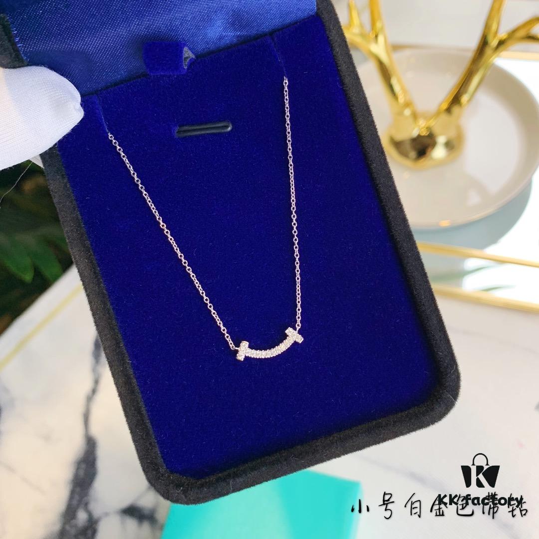 692fd69899f2d84055c8a966 Tiffany & Co. Diamond-Embedded Smile Necklace - Premium 1:1 Craftsmanship, 18K Gold Plated with Genuine Diamond Details